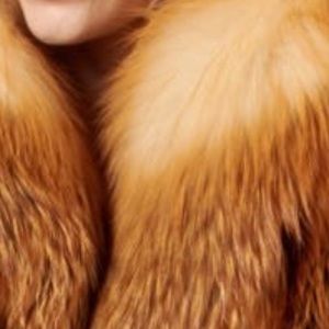 Gorgeous Genuine Red Fox Fur Coat Custom Designed by Ukrainian Atelier Berezka🤩